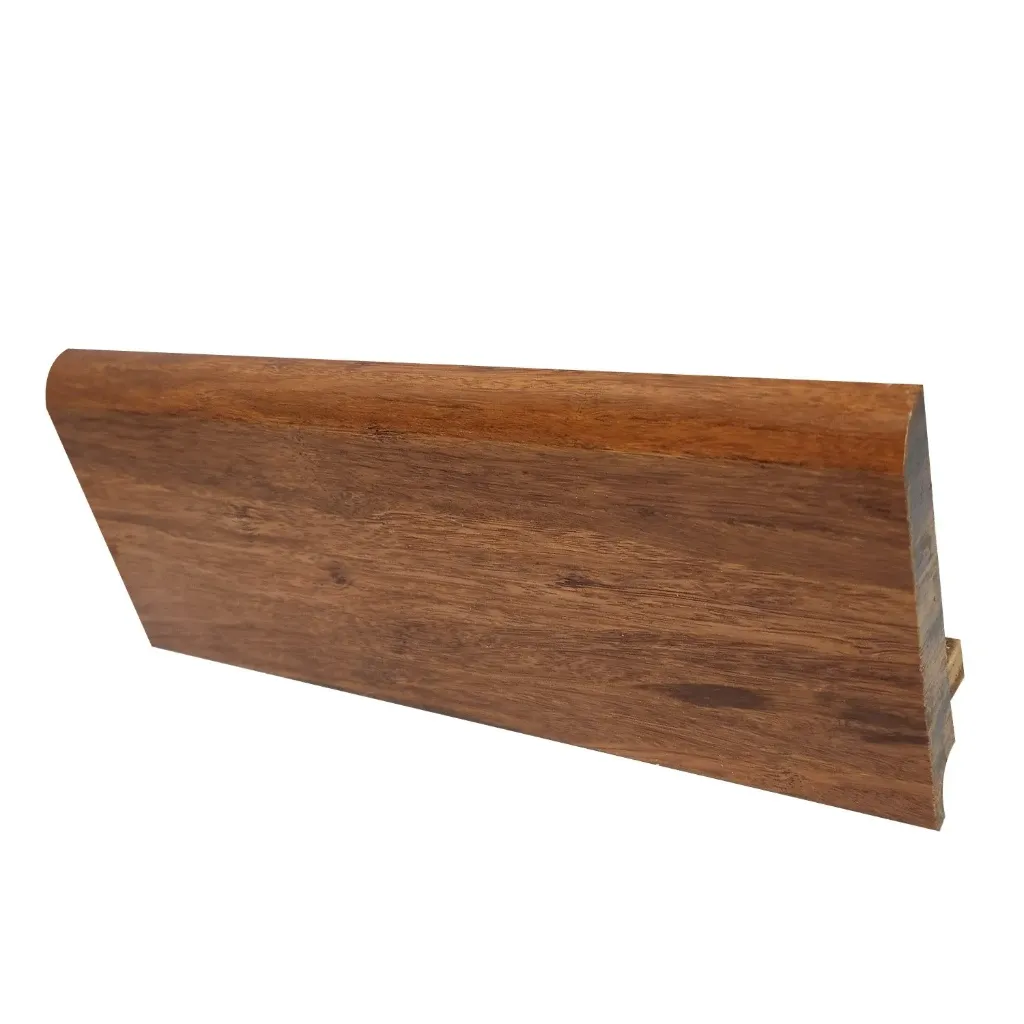 [ZBCAR-90X14] Zocalo de Bambu Estructurado (14MMX90MMX1850MM) (Color Carbonizado )